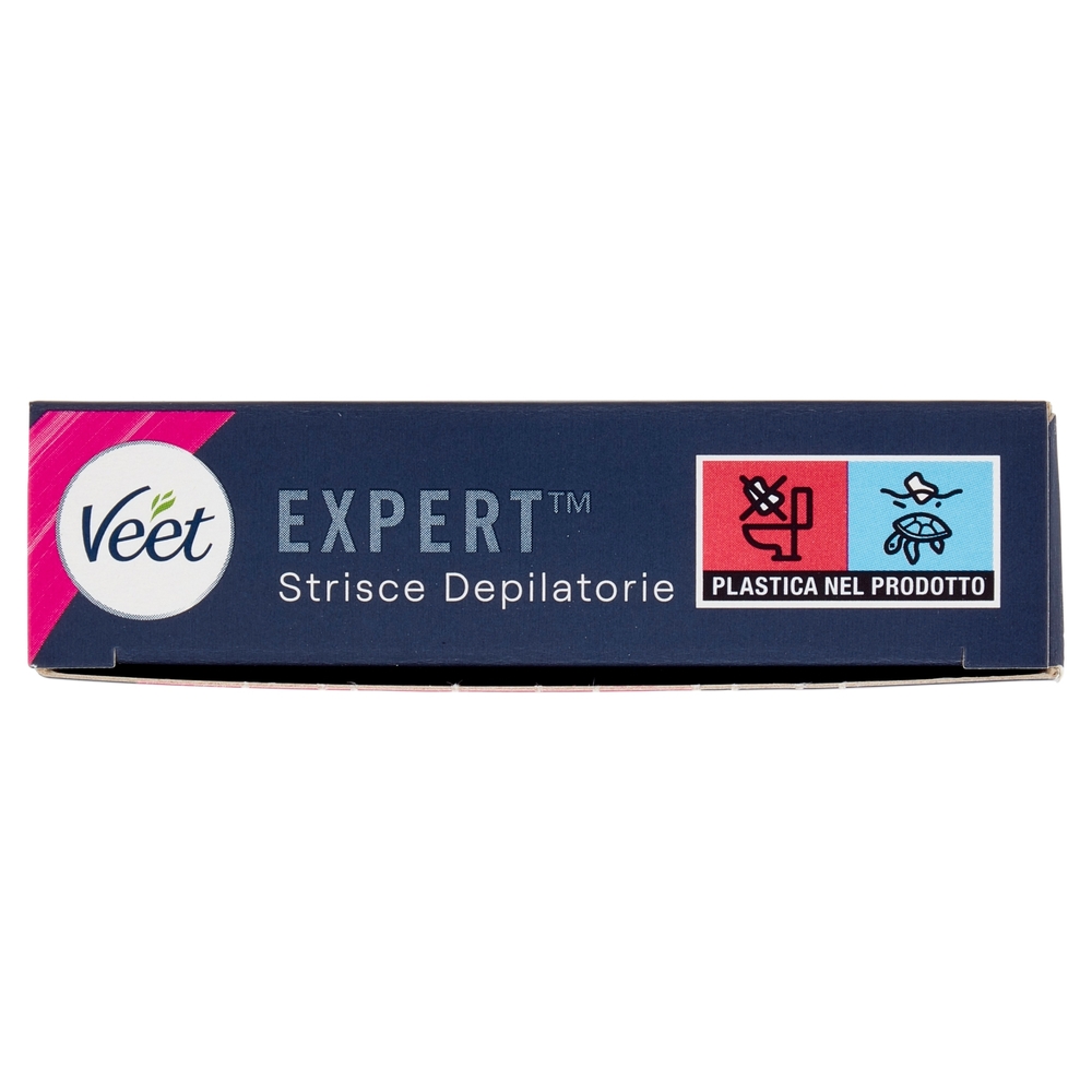 Veet Strisce Corpo Expert Pelli Sensibili 12 pezzi